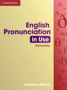 English Pronunciation in Use Elementary Book with answers